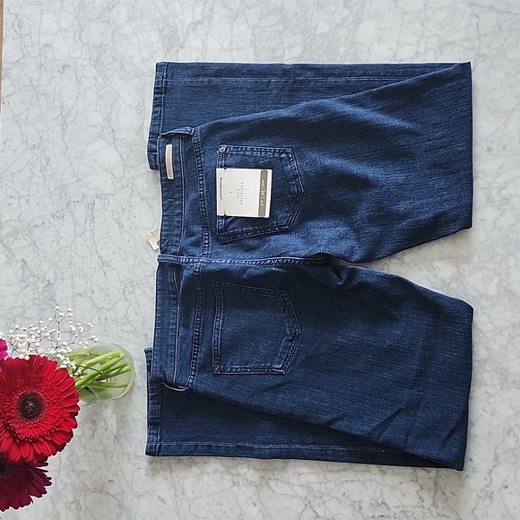 🌼 NWT Pilcro and the Letterpress slim boyfriend crop jeans - Picture 4 of 5